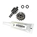 RampCrab Differential Gear Set 16T, Hardened Steel Worm Gears, 1/24, Upgrade Parts for SCX24 Bronco Deadbolt JLU B-17 Gladiator C10, 1/24 RC Crawler Car