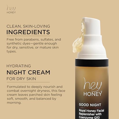 Hey Honey Good Night Moisturizer - Royal Honey Facial Repair