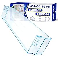 Kühlschrank Flaschenhalter 432x85 mm mit dem Originalcode 1022439 1033020 für Amica - Garantie 10 Jahre - MONTERAL