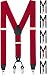 Produktbild GENTS ONLY Herren Hosenträger Y-Form 01750 (06 Rot)