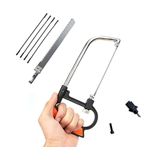 Kit seghetto 7 in 1 multiuso, lame per seghe in