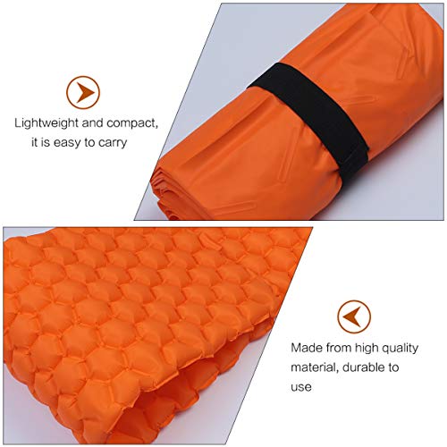 Colchão de ar inflável portátil para acampamento BESPORTBLE, tapete de barraca para caminhadas, viag
