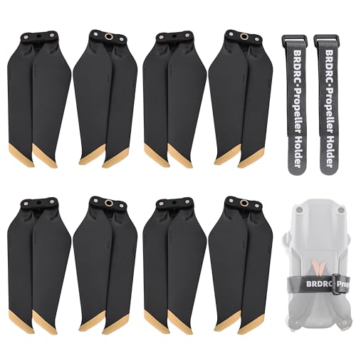 Hélices Mavic 2 DJI dorées 8743F pales de rechange silencieuses