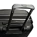 American Tourister Stratum 2.0 Hardside Expandable Luggage with Spinners, Jet Black, 2PC SET (Carry-on/Medium)