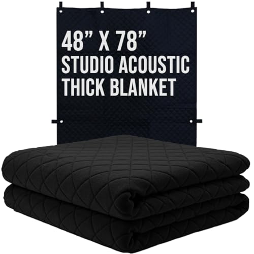 BoxerTool 48' x 78' Sound Dampening Thicker Blanket Pro...