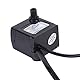 Wakects Luftbefeuchter,Wasserfall Desktop Brunnen mit Farbwechsel Simulation Steingarten Luftbefeuchter LED Zimmerspringbrunnen Home Ornament Dekoration (EU 220V)