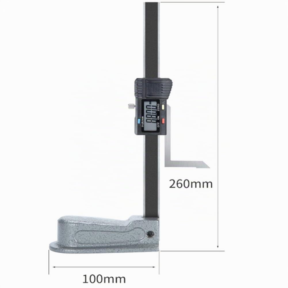 Trusquin, 0-150Mm Métal Vernier Mesure Affichage LCD Alimentation Travail Du Bois Étrier Scriber Batterie Pour Boiseries Outil De Mesure