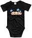 Produktbild WlQshop Unisex-Baby Kurzarm Body, Hawaiian Flower Palm Tree Creeper Jumpsuits Short Sleeve Infant Cotton Bodysuits