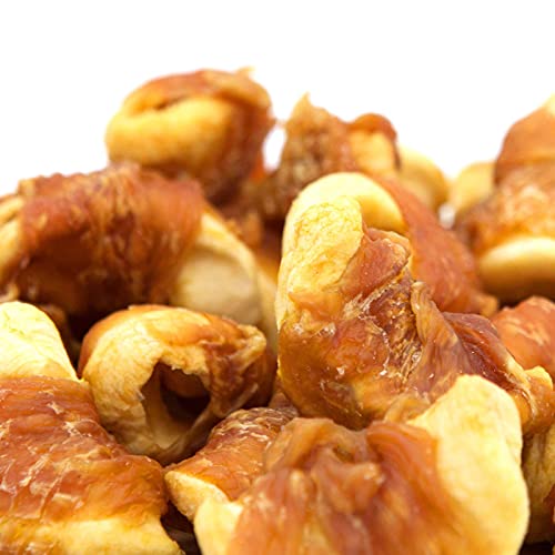 Jungle Calling Dog Treats, Skinless Chicken Wrapped Apple Treats, Gluten And Grain Free, Chewy Dog Bites For Balanced Nutrition, 10.6Oz #TOP7
