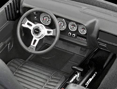 Revell Modellbausatz F&F Dominics 1971 Plymouth GTX I MaÃstab 1:24 I Fast & Furious I Detailreiche Nachbildung I Unlackiert I Starter Kit mit Basis-Zubehör I Für Fortgeschrittene – Bild 5