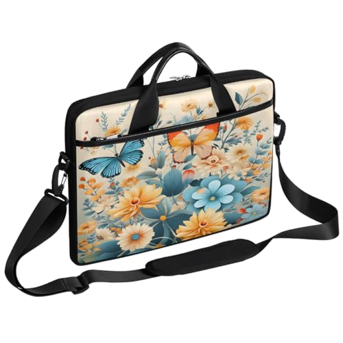 Maletín vintage para laptop 15 pulgadas con correa