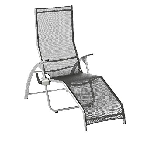 Kettler Tampa Bäderliege Silber/anthrazit
