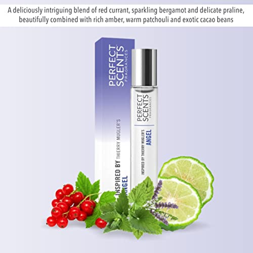 Perfect Scents Fragrances | Inspired By Thierry Muglar's Angel Rollerball | Fragrance For Women | Vegan, Paraben Free, Phthalate Free | Never Tested On Animals | 0.34 Fl Oz #TOP4
