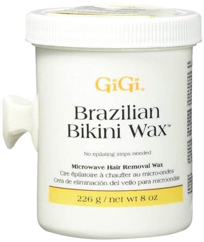 Gigi Brazilian Bikini Wax Microwave Formula, 8 Ounce