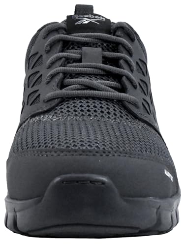 Image of Reebok Men's Rb4041 Sublite Cushion Safety Toe Athletic Work Shoe Black