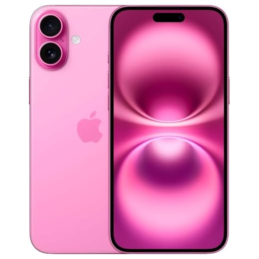 Apple iPhone 16 Plus, US Version, 128GB, Pink for Verizon (Renewed)