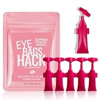 Augenserum Gegen Falten und Augenringe, Tränensäcke Weg in 2 Minuten, Augenringe Entfernen, Augenpflege Multieffekt, Spendet Feuchtigkeit und Strafft, Wiederverschließbare (5 x 1ml)