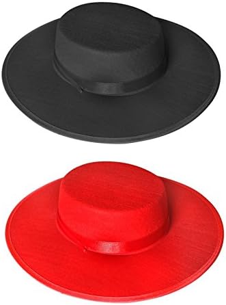 Sombrero Cordobés Rojo Infantil Fieltro (1 UD)