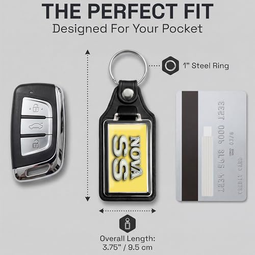 Image of Brotherhood Car Key Chain for Nova - Classic Models Keychain for Men and Women Gift Key Ring