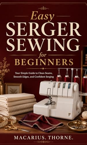 Easy Serger Sewing for Beginners: Your Simple Guide to Clean Seams, Smooth Edges, and Confident Serging