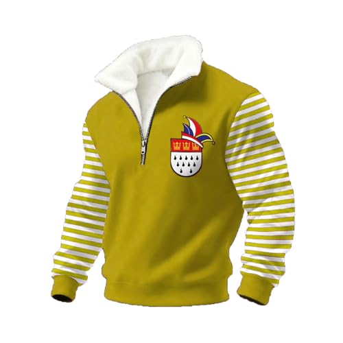 Disfraz de carnaval cómodo estilo sudadera estampada para hombre 4