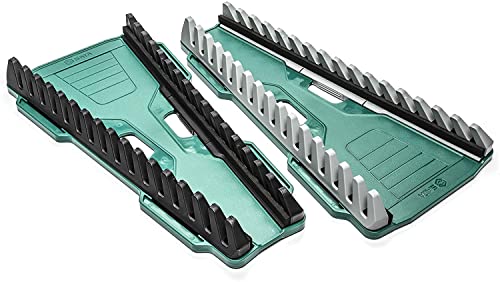 Sata 16-Slot Reversible Wrench Racks, Sae And Metric, 2-Pack - St95411 #TOP2