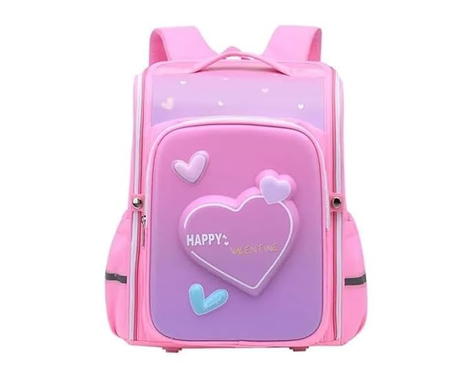 Image of Prancing Unicorn Children's Schoolbags Primary School Girls Boys Students Cartoon Unicorn Backpack Double Shoulder Bag For Girls Kids 6-7-8-9-10-12 Years Old Water-Resistant