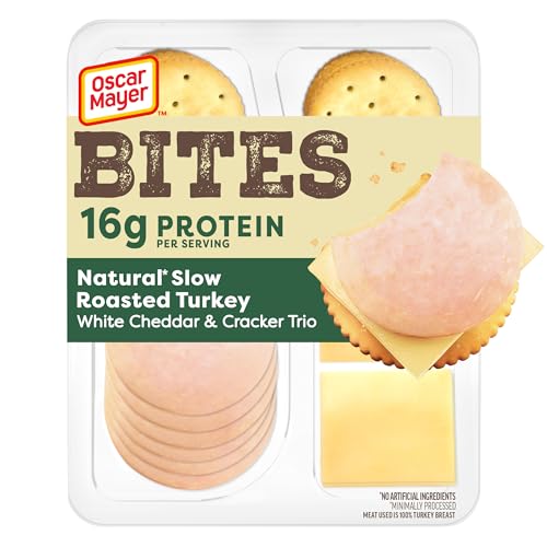 Oscar Mayer Bites Natural Slow-Roasted Turkey, White Cheddar & Cracker