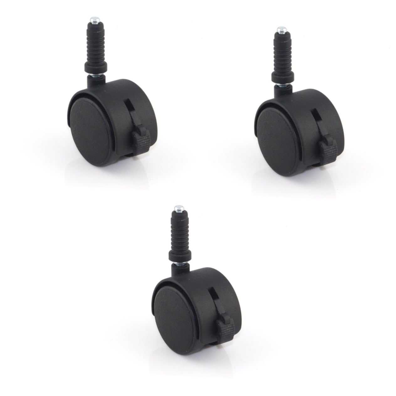 6 Sets Swivel Casters Red Rose Wall Decal Woven Pumpkins Light Bulb Base Pearl Ice Cream Bowl Horseshoes 2 Inch Wheel Children Bed Universal Wheel Scroll Wheel Furniture