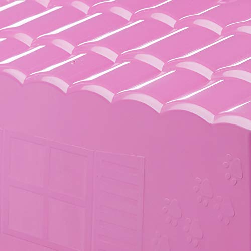 Pet Injet Casa Eco Colors Dog House Evolution Nº1 Rosa Para Cães