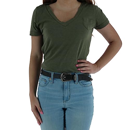 CTM Women's 3 Piece Skinny Western Belt3