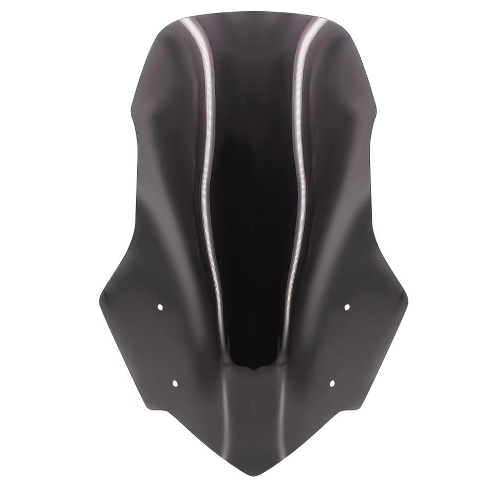 Genérico Écran de pare-brise pour Honda NC700X NC750X NC 750 700 X 2011-2015, accessoire de moto, noir et blanc (noir)
