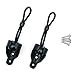 Blinds & Shades Bungee Tie Down Conversion Kit of Exterior Sun Shades Roller up Blinds,Indoor/Outdoor