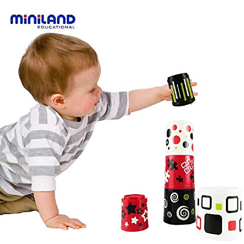 Image of Miniland Educational - First Senses Stacking Cups, Multi, 97311