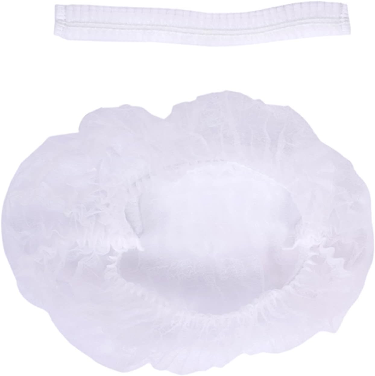 Fancystyle Case of 1000 24-Inch Disposable Hair Nets Bouffant Cap for Food Service Cooking Salon Spa