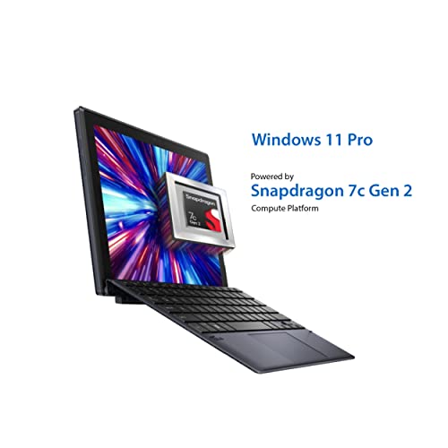 Image of ASUS ExpertBook B3 Detachable -Laptop, 10.5 inch WUXGA 16:10 Touchscreen,Qualcomm Snapdragon 7c Gen 2, 4GB -RAM, 128GB eMMC, All-Day -Battery, Garaged -Stylus,Stand Cover,Windows 11 Pro,B3000DQ1A-XS24T