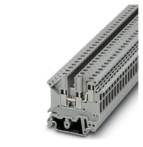 Borniers UK 5-TWIN traversants à trois connexions pour câblage d'armoire