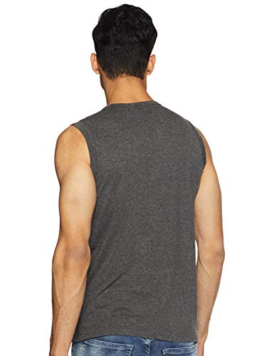 Image of Men's Solid Regular Fit T-Shirt