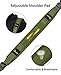 CVLIFE Two Point Sling, Upgrade Wide Padded Sling Strap with Removable Shoulder Strap, Green