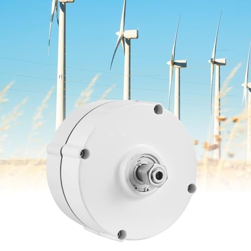 Zestaw generatora wiatrowego z regulatorem ładowania, pionowy sprzęt do wytwarzania energii elektrycznej, generator wiatrowy 400 W - trójfazowy alternator z magnesami trwałymi do systemów