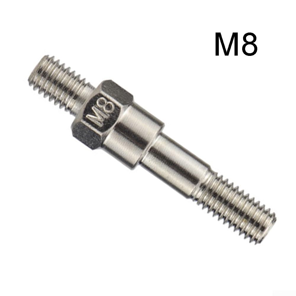 Accessori efficienti per rivettatrici, testa del mandrino e viti per asta di trazione per BT606 BT605 BT607, compatibili con più dimensioni (M8)