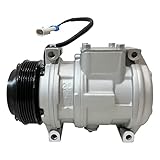 RYC New AC Compressor and A/C Clutch EH332 (Fits Chevrolet Corvette 5.7L 1988, 1989, 1990, 1991,...