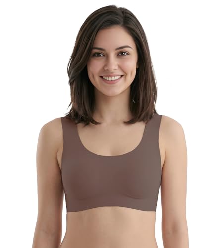 Image of Dimore Comfort Revolution Seamless Bra Easy lite Full-Coverage Wirefree Everyday Bra with CloudSoft Comfort with Removable Pad