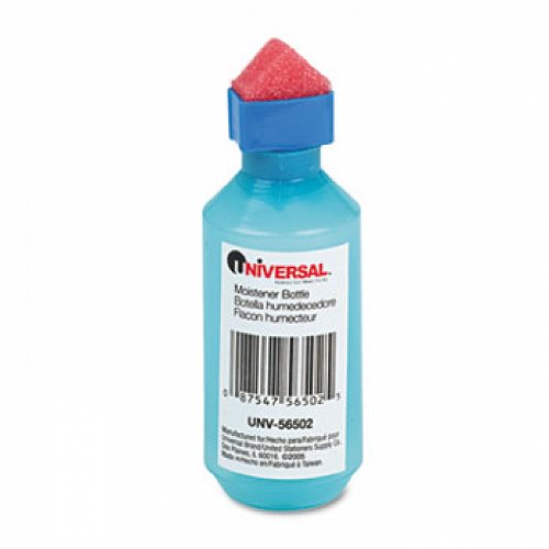 Squeeze Bottle Moistener, 2 oz, Blue