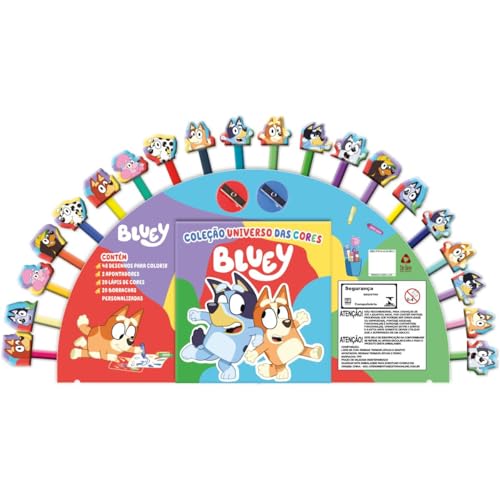 Coleção Bluey Universo das Cores