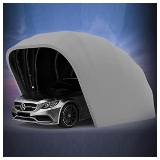 Smart Tv Tenda per Auto Mobile da Esterno, Posto Auto Coperto per Garage Semplice Telescopico Pieghevole in Materiale in Acciaio Inossidabile, Copertura per Auto per Tenda per attività