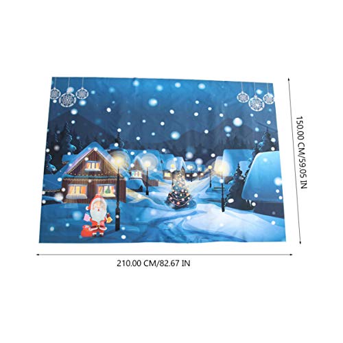 KESYOO Natal Fotografia Pano de Fundo Fotografia Fundo FamÃ­lia Festa DecoraÃ§Ã£o Bolo Mesa Banner F