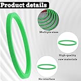 10 Pcs Fish Feeding Rings Set 5 Sizes of Aquarium Floating Plant Ring Foam Fish Feeder Rings Round Feeder Ring-Floating Plant Ring for Fishes, Floating Plants - Image 3