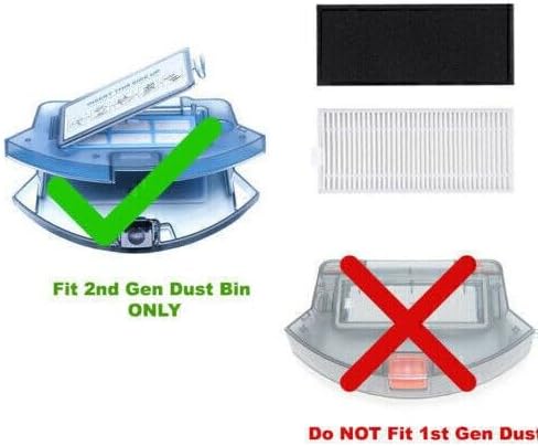 Replacement Side Brushes Parts for Goovi D380 (1600PA) GOOVI by ONSON F007C