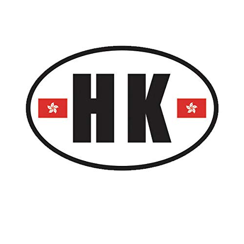 Puerto Rico Oval Sticker Decal - 5 Inch PR Country Code Euro Style Bumper Sticker